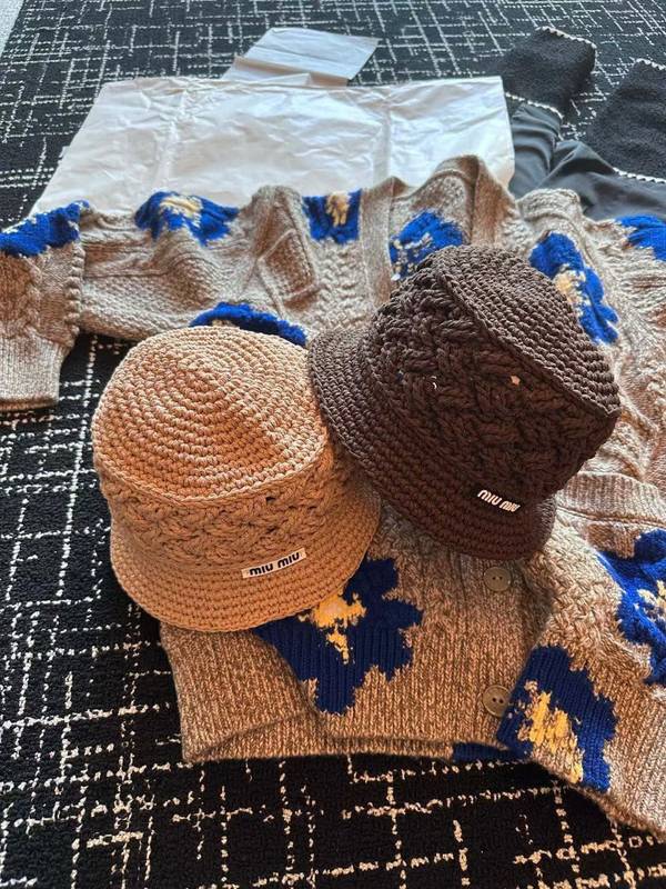 Miu Miu Hat MUH00211-1 Miu Miu Hat MUH00211-1